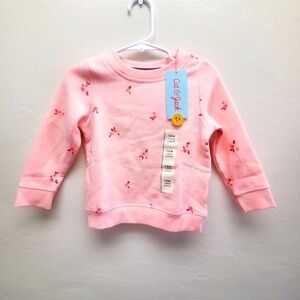 NWT cat & jack pink long sleeve Size 3T